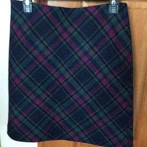 Talbots wool skirt